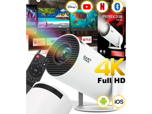 Wielofunkcyjny projektor/rzutnik Full HD G908