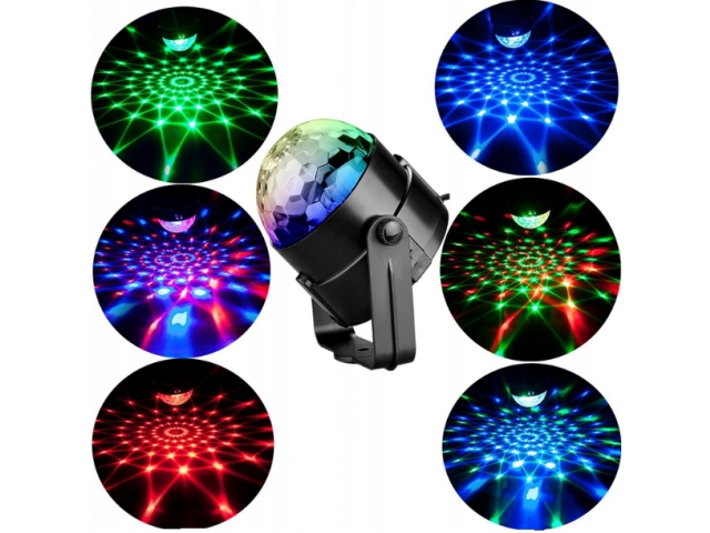 Projektor Kula Disco z Pilotem - obrazek 2