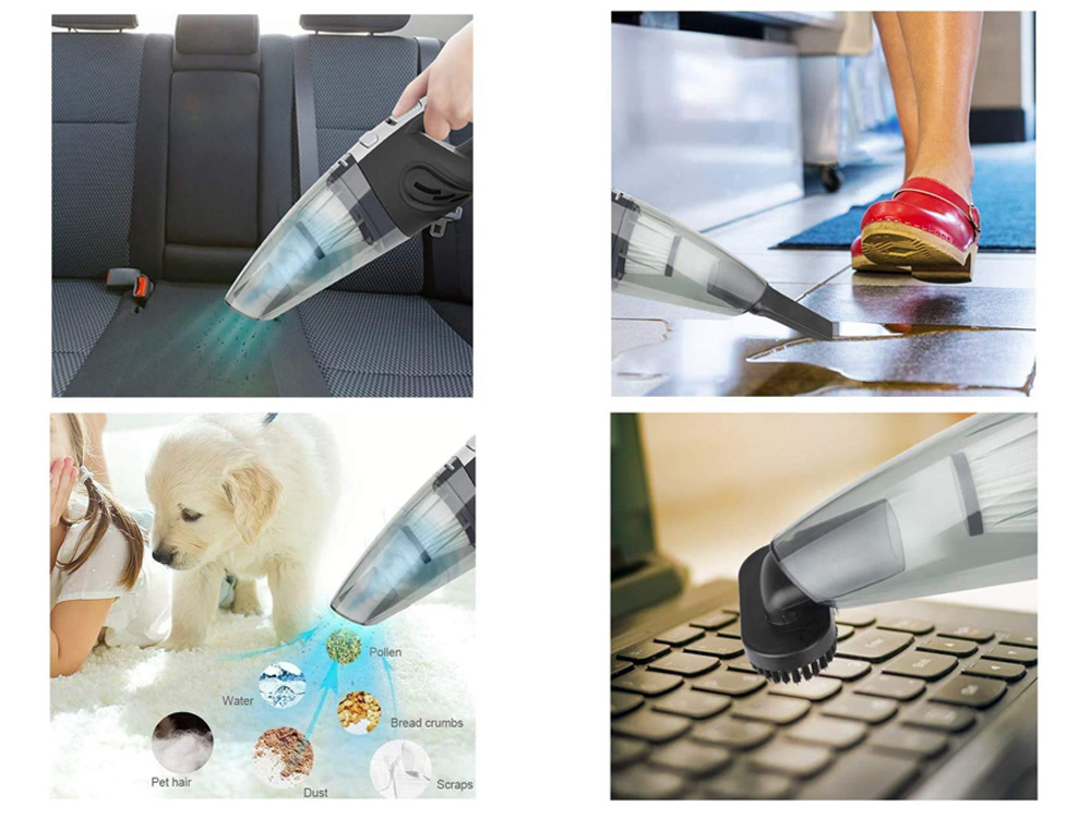 Odkurzacz samochodowy bezprzewodowy ręczny 120W - obrazek 5