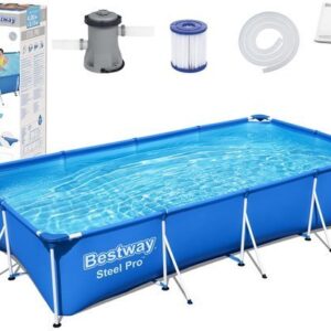 Basen stelażowy BESTWAY 400 x 211 cm 8 w 1