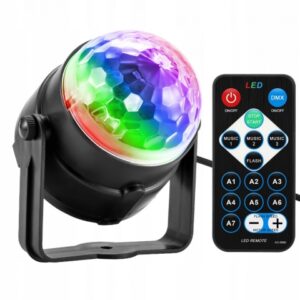 Projektor Kula Disco z Pilotem